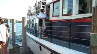 US Mail Boat Sophie C at Jolly Island [upl. by Ainet539]