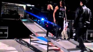 Backstage with Slash Tacoma Dome 2 5 2011mp4 [upl. by Lenaj]