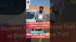 Passed G Test at Brampton Drive Test Centre  Congratulations  AIAC Driving School [upl. by Sib]