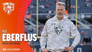 Matt Eberflus on change at offensive coordinator  Chicago Bears [upl. by Norra191]