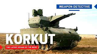 Korkut  The latest selfpropelled antiaircraft gun of the West [upl. by Hetty969]