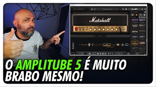 AMPLITUBE 5 UM DOS MELHORES PLUGINS PARA TOCAR GUITARRA NO PC [upl. by Gaile]