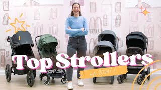 Top Strollers of 2024  Stroller Review  The Ultimate Buying Guide travel running amp more [upl. by Mayor]