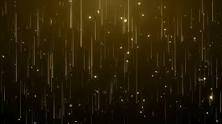 Particles Gold Glitter Awards Dust Abstract Background Loop [upl. by Odrarej]