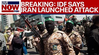 BREAKING Iran launches drone attack at Israel US officials confirm  LiveNOW from FOX [upl. by Ahtram905]