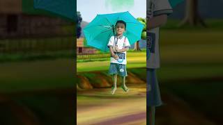 ছাতা☔উড়িয়ে নিয়েগেলো😱 তৃহানকে youtubeshorts shorttrending swapnonirerthikana viralshort [upl. by Adiene]