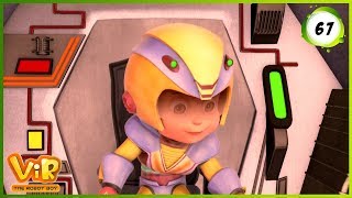 Vir The Robot Boy  Earth in Trouble  Action cartoons for Kids  3D cartoons [upl. by Akieluz]