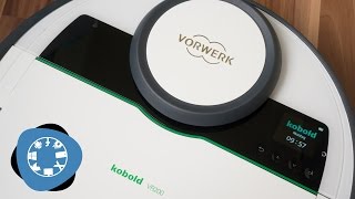 Saugroboter Vorwerk Kobold VR200 Demo  tɛçɡədøːns Tchgdnsde [upl. by Nywde]