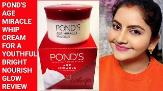 PONDS AGE MIRACLE WHIP CREAM FOR YOUTHFUL GLOW  RARA  ANTI AGING CREAM  affordable day cream [upl. by Dagmar582]