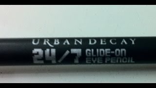 Urban Decay 247 Glide On Eye Pencil [upl. by Ardnos]