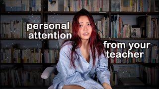 ASMR flirty office hours with your teacher roleplay [upl. by Sadonia332]