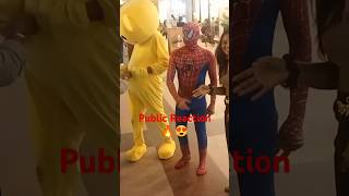 public😲 reaction 😱spiderman♥️masti trending youtube shorts video amazing Tour Time Travel [upl. by Htnicayh]