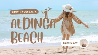 Busy Aldinga Beach on Boxing Day South Australia [upl. by Thorrlow]