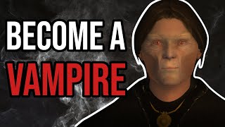 How to Become a VAMPIRE in Oblivion Elder Scrolls Guide [upl. by Eegnat]