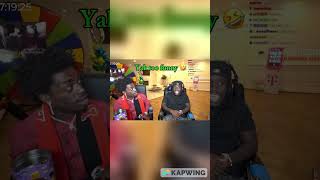 Kodak talks about Glorilla 🤣🤣🤣kodakblack funny kaicenatstream kai [upl. by Okimuk]