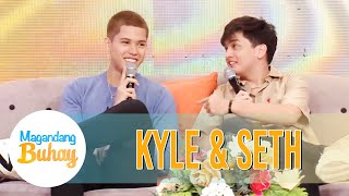 Seth shares what advice he gave Kyle before entering PBB  Magandang Buhay [upl. by Ellerrehc]