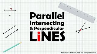 Parallel Intersection and Perpendicular Line [upl. by Aniuqaoj]