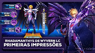 🌟🩸 RHADAMANTHYS LOST CANVAS CHEGOU  PRIMEIRAS IMPRESSÕES E TRADUÇÕES SERVIDOR DE TESTES  🩸 🌟 [upl. by Graces963]