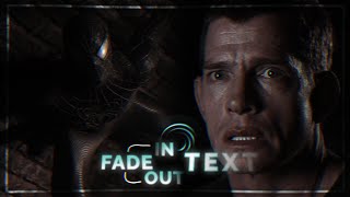 Fade in  out text tutorial on alight motion Preset [upl. by Rosita676]