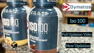 Dymatize Iso 100  New Stock Available  Order Today  Comparision Of flavors [upl. by Publus]