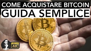 Come COMPRARE BITCOIN e altre criptovalute  GUIDA SEMPLICE [upl. by Mannuela]