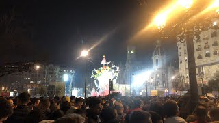 Crema Falla Ayuntamiento Valencia 2023 España [upl. by Hilarius734]