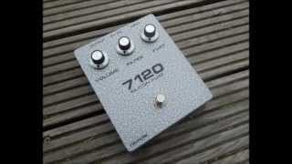 Castledine Electronics  7120 Silicon Fuzz  Vox UL7120 fuzz [upl. by Arikahs]