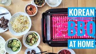 Korean BBQ at home with the Philips SMOKELESS Indoor Grill [upl. by Loyce]