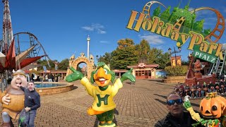 Holiday Park 2024  Halloween Fright Nights 🎃🧟‍♂️  Sonne Spass amp Adrenalin😎 [upl. by Enhpad]