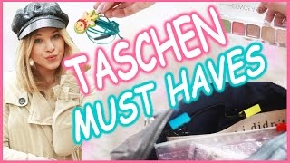 Was MÄDCHEN in ihrer HANDTASCHE BRAUCHEN I MUST HAVES I ORGANISATION  DIY [upl. by Kameko]