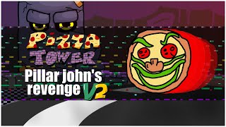 Pizza Tower  V2 Pillar johns revenge Remix [upl. by Gefen182]