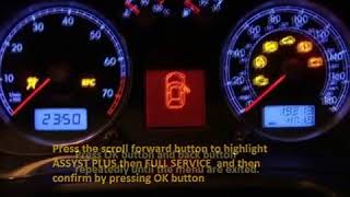 NISSAN ALMERA TINO 2000 06 How to reset service light indicator [upl. by Alberic]