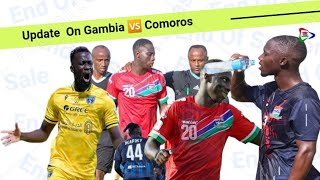 quotAFCON Update Gambia National Team for AFCON Qualifiers Against Comoros A MustWin Game [upl. by Dionysus]