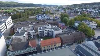 Porsgrunn  Norway  My home town  DJI Phantom 3 Advanced [upl. by Jacobo]