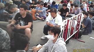 ワンダーフェスティバル2013夏一般待機列 [upl. by Hansen]