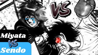 ¿SENDO LE GANA A MIYATA  HAJIME NO IPPO [upl. by Anivlek788]