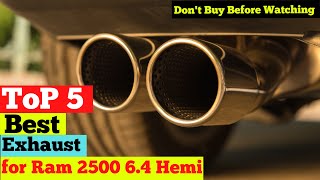 Top 5 Best Exhaust for Ram 2500 64 Hemi in 2024  Maximize Power amp Sound [upl. by Nonnac]