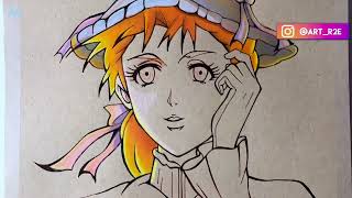 Erina  Jojo’s Bizarre Adventure  Speed Drawing  Dibujo [upl. by Gagnon20]