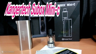 Kangertech Subox Mini C un excellent kit pour commencer la vape 22€ [upl. by Tnirb83]