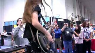 Jack Ripper at NAMM 2009 for Washburn Guitars [upl. by Michal]