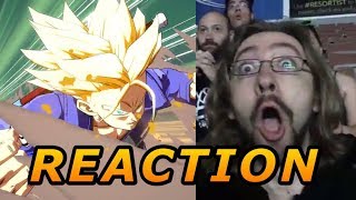 MAXDOODS REACT Trunks Reveal  DragonBall FighterZ [upl. by Stodder168]