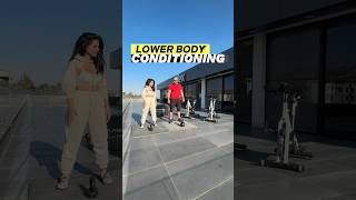 Lower body conditioning circuit conditioning lowerbodyworkout strength highintensity viralshort [upl. by Norit]