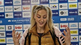 Molly Caudery Talks Rapid Improvement In 2024 Bounceback From Olympics [upl. by Hallutama653]