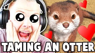 Ark Ragnarok  TAMING AN OTTER 15 Ragnarok Gameplay [upl. by Aneeh]