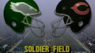 Fog Bowl Highlights  NFL Primetime Eagles vs Bears  December 31 1988 [upl. by Lierbag]