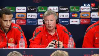 Manchester United Press Conference  UEFA Champions League Final 2011 270511 [upl. by Arde314]