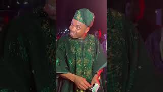 WOLI AGBA DANCING TO SEGUN JOHNSON MUSIC AT HIS MOVIE PREMIERE SALAKO ONILU [upl. by Lucey]