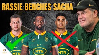 BOKS DITCH SACHA amp FASSI FOR POLLARD AND WILLIE LE ROUX  Springbok Team Announcement [upl. by Kerwon]