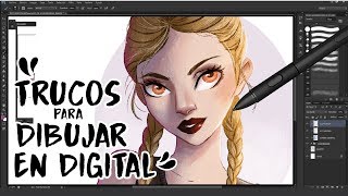 ★ TRUCOS MUY FÁCILES PARA DIBUJAR EN PHOTOSHOP  MILIKOEY [upl. by Reffotsirk59]