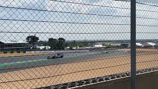 LeMans 2023 Free Practice 1 Dunlop Bridge Tribune [upl. by Archie]